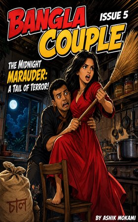 Bangla Couple — Issue 5 The Midnight Marauder: A Tail of Terror!